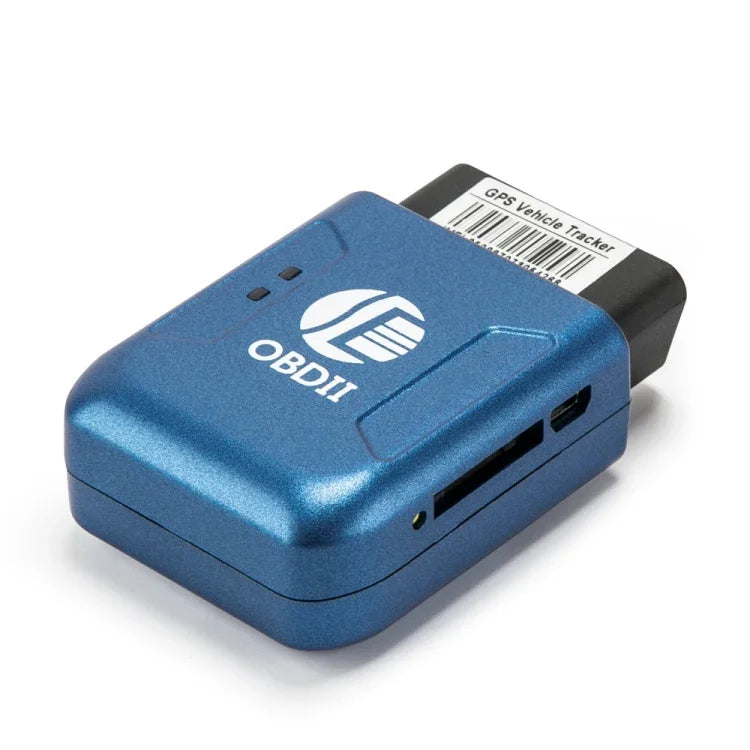 เครื่องติดตาม GPS TK206 2G GPS OBD2 แบบเรียลไทม์ GSM สี่ย่านความถี่ ป้องกันการโจรกรรม สัญญาณเตือนสั่น GSM GPRS เครื่องติดตามรถยนต์ขนาดเล็ก, TK206 (สีดำ), TK206 (สีน้ำเงิน)