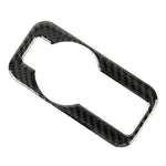 Car Carbon Fiber Headlight Panel Decorative Sticker for Volkswagen Touareg, Headlight Panel
