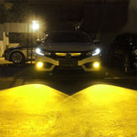 2 PCS H1 DC12V-24V / 12W / 3000K / 800LM 12LEDs SMD-3030 Car LED Fog Light, H1