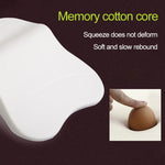 Four Seasons Breathable Memory Foam Car Neck Pillow Polyester Headrest
