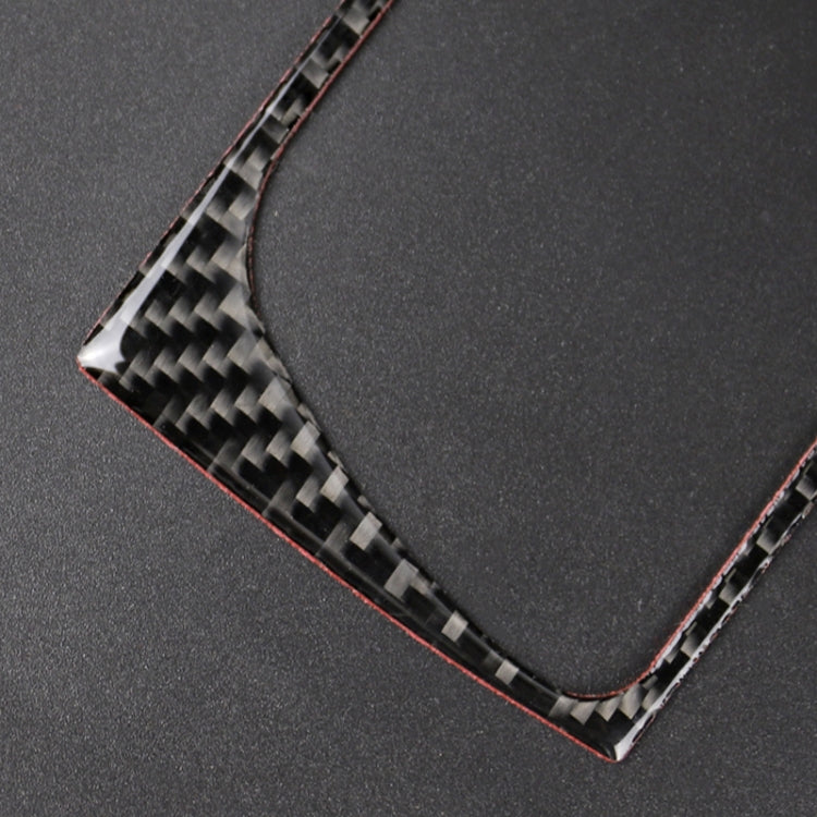 Car Carbon Fiber Air Conditioning Air Outlet Frame Decorative Sticker for Audi A4 B8 2009-2016 / A5 2008-2017 / Q5 2009-2017​, Left Drive, Air Outlet Frame