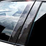 Car Carbon Fiber B Column Decorative Sticker for BMW F10 2011-2017, For BMW F10