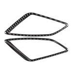 Car Carbon Fiber Instrument Air Outlet Decorative Sticker for Mazda Axela 2014 / 2017-2018, Instrument Air Outlet