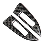 Car Carbon Fiber Air Conditioning Air Outlet Adjustment Frame Decorative Sticker for Mazda Axela 2014 / 2017-2018, Air Conditioning Air Outlet Adjustment