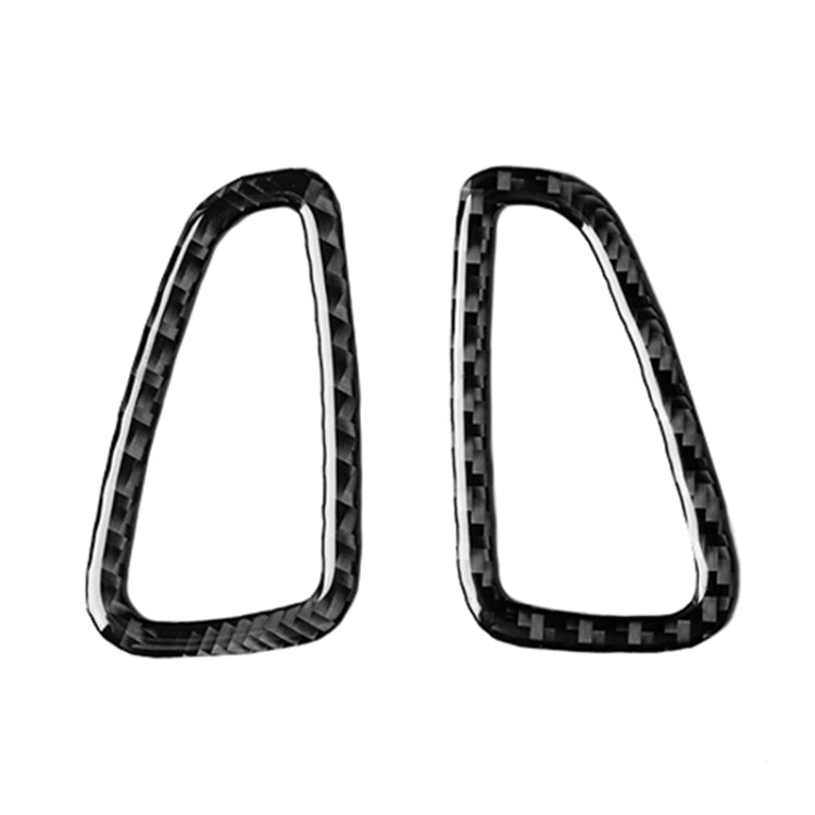 2 PCS Car Carbon Fiber Instrument Air Outlet Decorative Sticker for Chevrolet Camaro 2017-2019, Instrument Air Outlet