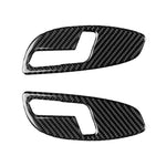 2 PCS Car Carbon Fiber Seat Adjustment Panel Decorative Sticker for Chevrolet Camaro 2017-2019, Seat Adjustment Panel