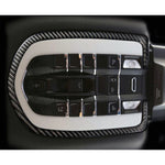 Carbon Fiber Car Dome Light Panel Decorative Sticker for Porsche Macan, Dome Light Panel