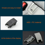 Car Rear Children Seat Isofix Cover for Audi A4 2009-2016, For Audi A4 2009-2016 (Black), For Audi A4 2009-2016 (Grey)
