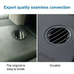 Car Left Side Dashboard Small Air Outlet Circular Air-conditioning Outlet for Mercedes-Benz GLK Class X204 2009-2016, Left Side for X204 (Black), Left Side for X204 (Brown)