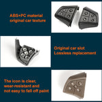 Car Right Side 4-button Steering Wheel Switch Buttons Panel 1648200110 for Mercedes-Benz W164, Left Driving, Right Side 4-button (Black), Right Side 4-button (Coffee), Right Side 4-button (Grey)