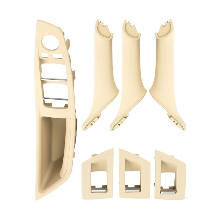 Car Imported Version Inside Doors Handle Pull Trim Cover 5141 7225 873 for BMW F10 F18, Left Driving, Imported Version (Grey), Imported Version (Beige), Imported Version (Wine Red), Imported Version (Dark Coffee), Imported Version (Beige White)
