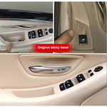 Car Imported Version Inside Doors Handle Pull Trim Cover 5141 7225 873 for BMW F10 F18, Left Driving, Imported Version (Grey), Imported Version (Beige), Imported Version (Wine Red), Imported Version (Dark Coffee), Imported Version (Beige White)
