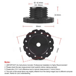 อะแดปเตอร์เชื่อมต่อพวงมาลัยเกม Thrustmaster TXT300 T500TS, สำหรับ Thrustmaster TXT300 (สีดำ), สำหรับ Thrustmaster TXT300 (สีแดง)