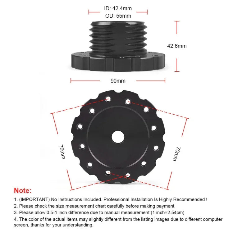 อะแดปเตอร์เชื่อมต่อพวงมาลัยเกม Thrustmaster TXT300 T500TS, สำหรับ Thrustmaster TXT300 (สีดำ), สำหรับ Thrustmaster TXT300 (สีแดง)
