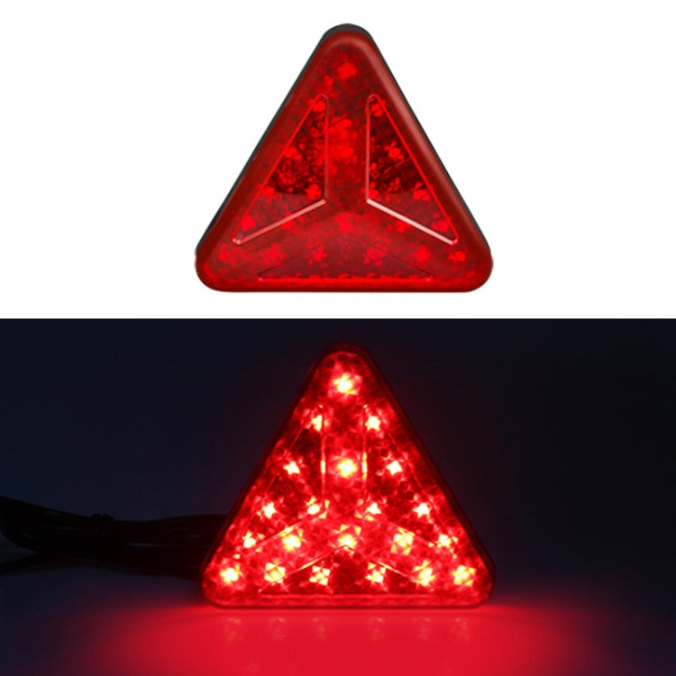 ไฟท้าย LED รูปสามเหลี่ยมสไตล์ Y สำหรับจักรยาน/จักรยานเสือภูเขา