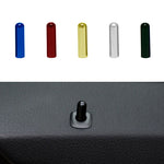 Car Door Latch Pin Door Screw Knob Cap Cover Trim for BMW F10, Left and Right Driving, For BMW F10 (Black)