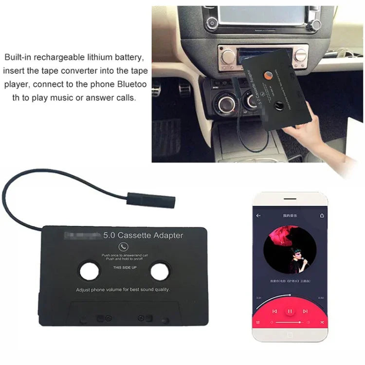 อะแดปเตอร์บลูทูธสากลสำหรับเทปรถยนต์ MP3 / SBC / สเตอริโอบลูทูธเสียงเทป, อะแดปเตอร์บลูทูธ