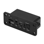 บอร์ดถอดรหัสเครื่องเล่น MP3 เสียงรถยนต์ 5V 2x3W พร้อมวิทยุ FM, ช่อง TF, USB, AUX 3.5 มม. พร้อมบลูทูธและฟังก์ชันบันทึกเสียงโทรศัพท์, บอร์ดถอดรหัสเครื่องเล่น MP3 เสียง