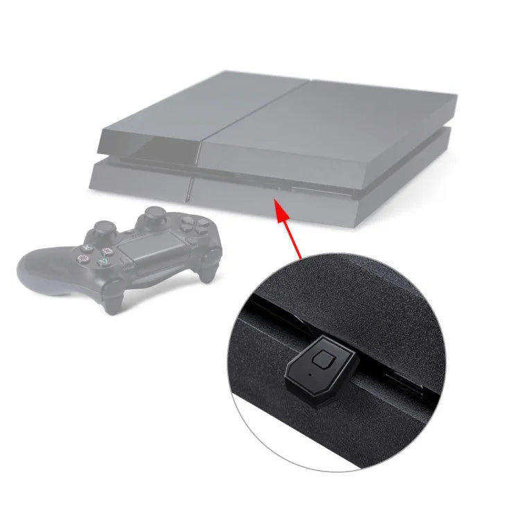 อะแดปเตอร์รับส่งบลูทูธ USB 4.0 สำหรับ Sony PlayStation PS4, สำหรับ PS4