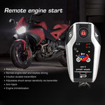 Universal Motorcycle Alarm Bidirectional Anti-theft Device with Induction Remote Control, Anti-theft Device