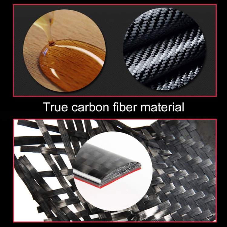 Car Carbon Fiber Central Control Side Air Outlet Frame Decorative Sticker for Volkswagen Tiguan L 2019-2021, Central Control Side Air Outlet