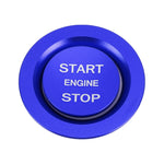 Car Engine Start Key Push Button Ring Trim Metal Sticker Decoration for Land Rover/Jaguar, For Land Rover/Jaguar