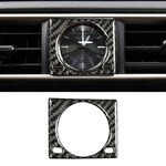 Car Carbon Fiber Clock Box Decorative Sticker for Lexus IS250 2013-, Left Drive, Clock Box