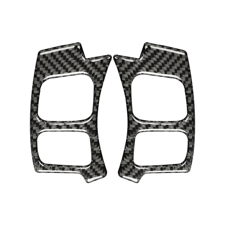 Car Carbon Fiber Steering Wheel Button Decorative Sticker for Lexus IS250 NX200 200t 300h 13-, Left Drive, Steering Wheel Button A Style, Left Drive