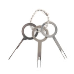 21 in 1 Car Plug Circuit Board Wire Harness Terminal Extraction Pick Connector Crimp Pin Back Needle Remove Tool, 21 in 1