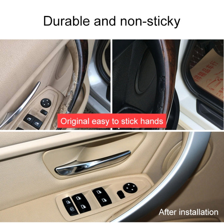 Car Left Rear Side Inner Armrest Door Handle for BMW F30 / F35, Left and Right Drive Universal, Left Rear (Black), Left Rear (Beige)