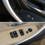 Car Left Rear Side Inner Armrest Door Handle for BMW F30 / F35, Left and Right Drive Universal, Left Rear (Black), Left Rear (Beige)