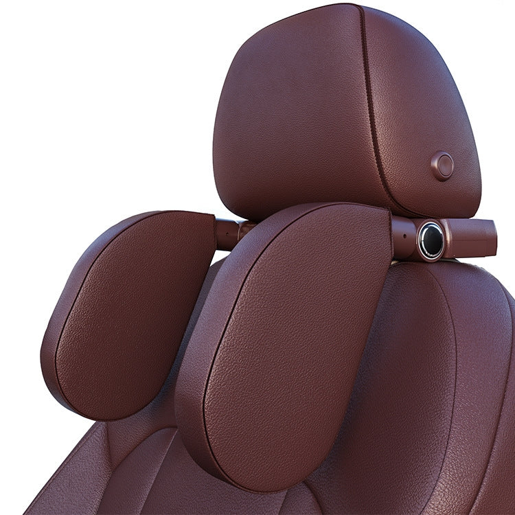 A05 Adjustable Car Auto U-shaped Memory Foam Neck Rest Cushion Seat Pillow with Hook & Mobile Phone Holder, A05 (Beige), A05 (Brown), A05 (Red), A05 (Grey), A05 (Black), A05 (Coffee)