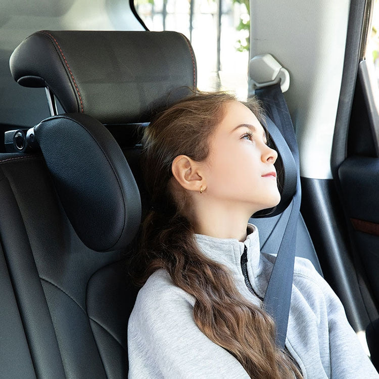 A05 Adjustable Car Auto U-shaped Memory Foam Neck Rest Cushion Seat Pillow with Hook & Mobile Phone Holder, A05 (Beige), A05 (Brown), A05 (Red), A05 (Grey), A05 (Black), A05 (Coffee)