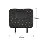 Car Half-inclusive Seat Back Anti-kick Mat Rear Anti-dirty Pad  Small Size, Car Anti-kick Pad Small Size