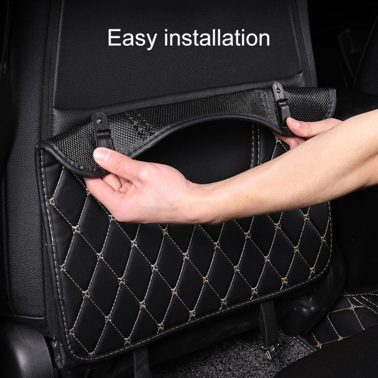 Car Half-inclusive Seat Back Anti-kick Mat Rear Anti-dirty Pad  Small Size, Car Anti-kick Pad Small Size