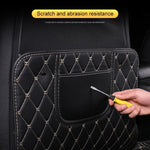 Car Half-inclusive Seat Back Anti-kick Mat Rear Anti-dirty Pad  Small Size, Car Anti-kick Pad Small Size