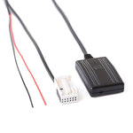 Car Six-disc CD Player AUX Wireless Bluetooth Audio Cable + MIC for Audi  A4B7 TTs TT A8 R8 A3, For Audi A4B7 TTs TT A8