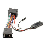 Car AUX Wireless Bluetooth Audio Cable with MIC Call Function for BMW E46, For BMW E46(Wireless)