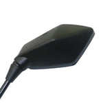 ZF001-185B คู่กระจกมองหลังสะท้อนแสงสำหรับรถ ATV สี่ล้อ, ZF001-185B