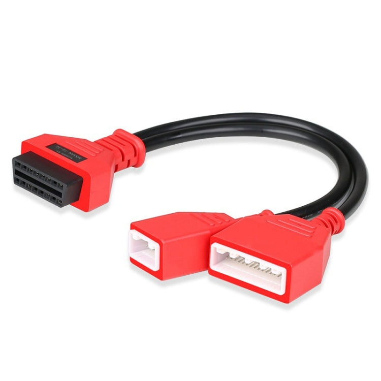 16 + 32 Pin External Thread to OBD2 Extension Cable for Nissan Sylphy, For Nissan Sylphy