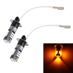 1 Pair H3 DC12V / 5W Car LED Fog Light with 42LEDs SMD-2016 Lamp Beads, H3 (Yellow Light), H3 (Ice Blue Light), H3 (White Light)