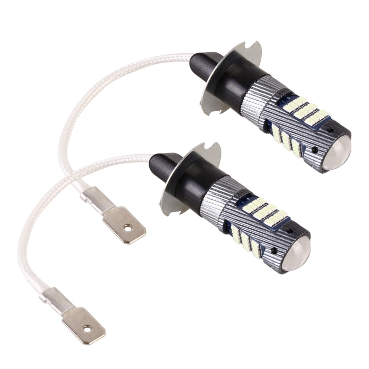 1 Pair H3 DC12V / 5W Car LED Fog Light with 42LEDs SMD-2016 Lamp Beads, H3 (Yellow Light), H3 (Ice Blue Light), H3 (White Light)