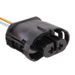 1 Pair Car H11 Bulb Holder Base Female Socket with Cable for BMW, For BMW