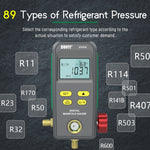 DUOYI DY518 Car Air Conditioning Repair Electronic Refrigerant Meter Air Conditioning Fluoride Meter, DY518