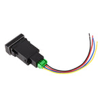 TS-18 Car Fog Light On-Off Button Switch with Cable for Hyundai Accent, For Hyundai Accent