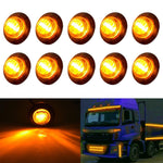 10 PCS MK-009 3/4 inch Car / Truck 3LEDs Side Marker Indicator Lights Bulb Lamp, MK-009(Red Light), MK-009(Blue Light), MK-009(Green Light), MK-009(White Light), MK-009(Yellow Light)