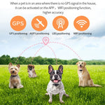 P03 เครื่องติดตาม GPS สัตว์เลี้ยงกันน้ำ 2G GPS+AGPS+WiFi+LBS ตัวระบุตำแหน่ง, P03