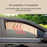 2 PCS Car Auto Sunshade Curtains Windshield Cover for the Rear Seat, Rear Seat, Black, Rear Seat, Gold, Rear Seat, Silver