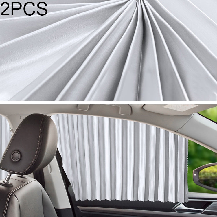 2 PCS Car Auto Sunshade Curtains Windshield Cover for the Rear Seat, Rear Seat, Black, Rear Seat, Gold, Rear Seat, Silver