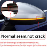 1 Pair For Volkswagen Golf 6 MK6 Car Dynamic LED Turn Signal Light Rearview Mirror Flasher Water Blinker, with Hole, For Volkswagen Golf 6 MK6, with Hole